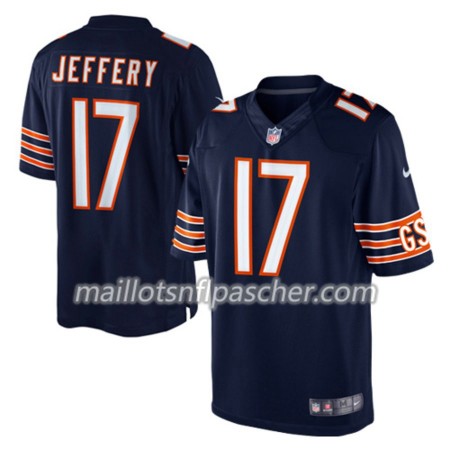 Maillot Chicago Bears Alshon Jeffery 17 Nike Navy - Homme